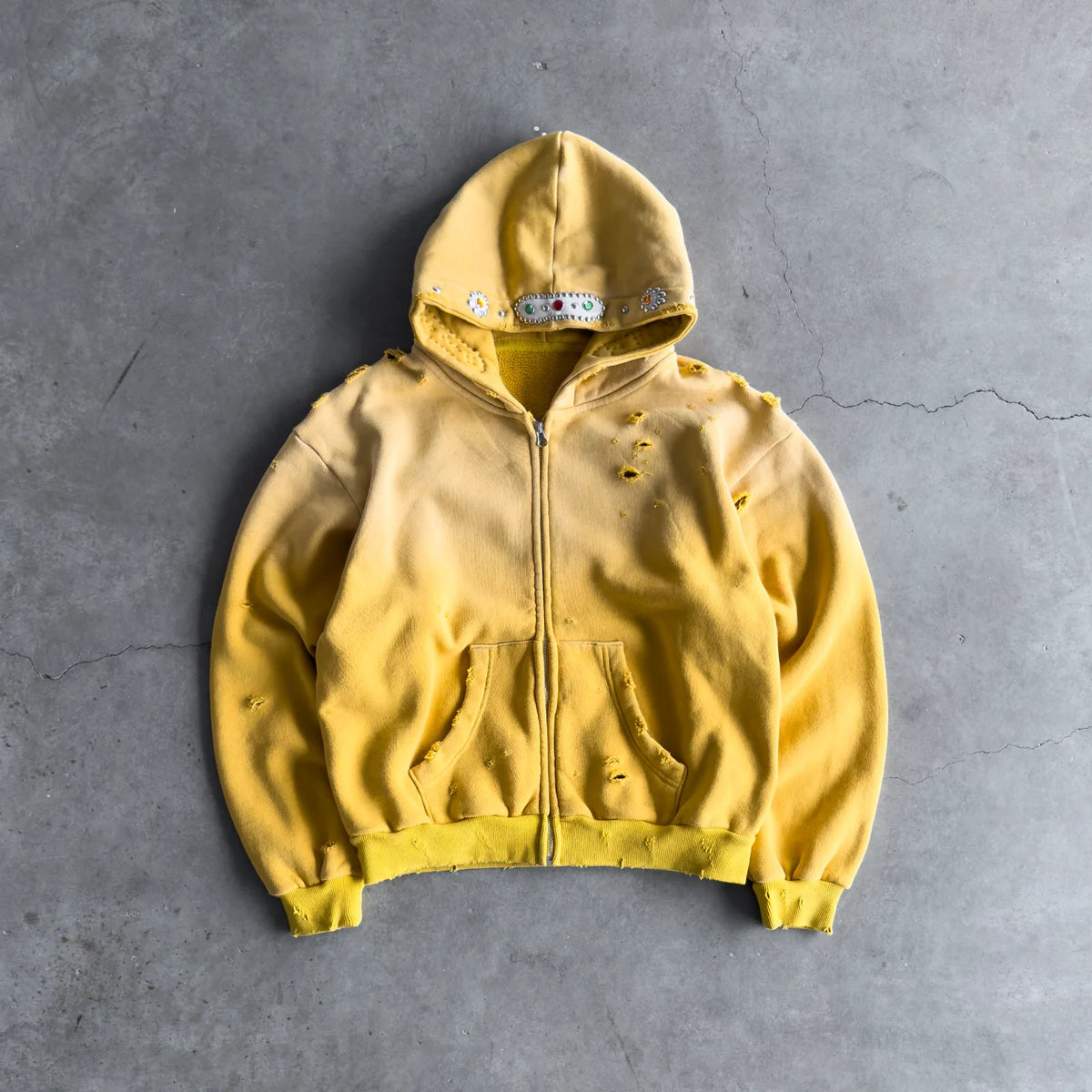 Sapphire Yellow Hoodie